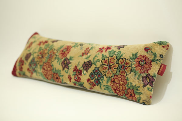 Rustic Boho Kilim Lumbar Pillow 12-36 inch