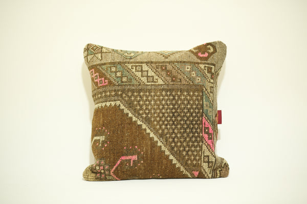 Handwoven Turkish Kilim Pillow 20-20 inch