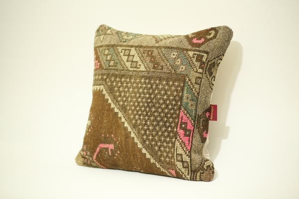 Handwoven Turkish Kilim Pillow 20-20 inch