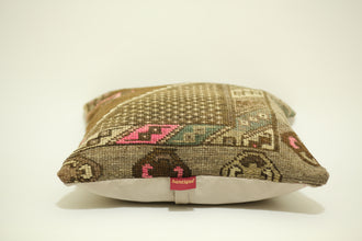 Handwoven Turkish Kilim Pillow 20-20 inch