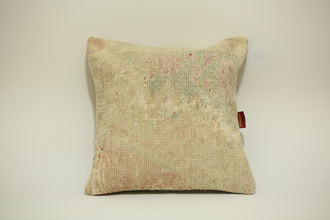 Handwoven Rug Cushion Turkish 20-20 inch