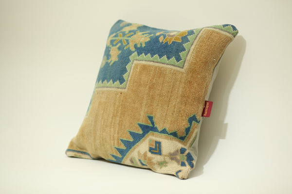 Vintage Kilim Pillow Boho Style 20-20 inch