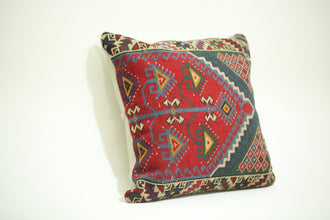 Turkish Print Kilim Decor Pillow 24-24 inch