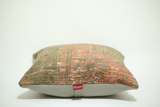 Kilim Lumbar Pillow for Home Decor 24-24 inch
