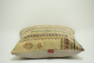 Vivid Kilim Pattern Decor Cushion 24-24 inch