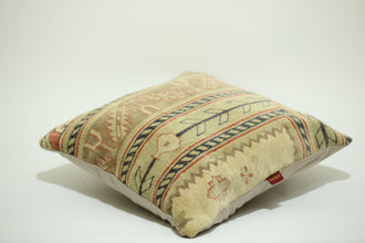 Vivid Kilim Pattern Decor Cushion 24-24 inch