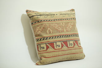 Artisanal Kilim Cushion Cover 24-24 inch