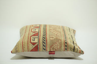 Artisanal Kilim Cushion Cover 24-24 inch