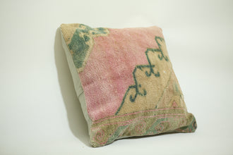 Handcrafted Kilim Lumbar Pillow Cover 24-24 inch