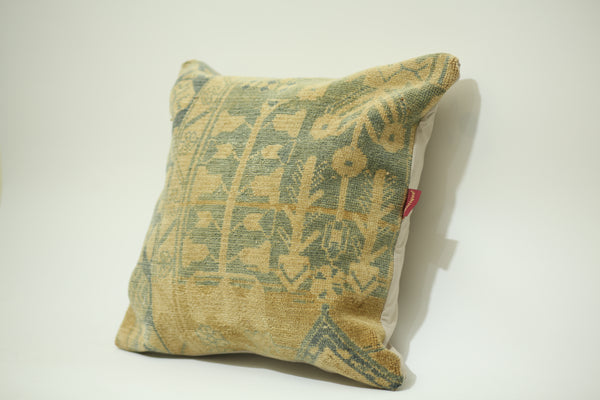 Traditional Handwoven Kilim Pillow 24-24 inch