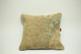 Handmade Turkish Rug Style Pillow 24-24 inch