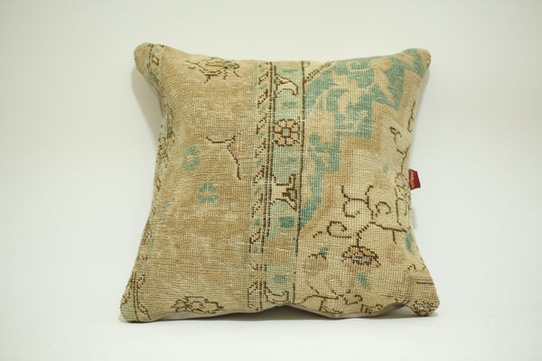 Handwoven Turkish Kilim Pillow 24-24 inch