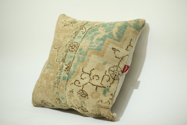 Handwoven Turkish Kilim Pillow 24-24 inch
