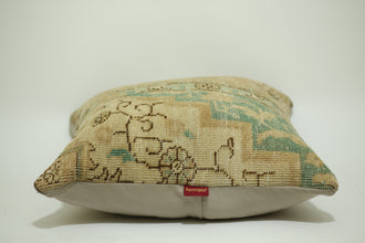 Handwoven Turkish Kilim Pillow 24-24 inch