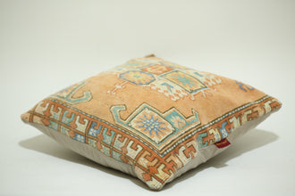 Boho Turkish Kilim Patterned Cushion 24-24 inch