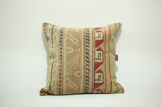 Kilim Patterned Accent Pillow 24-24 inch