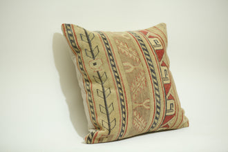Kilim Patterned Accent Pillow 24-24 inch