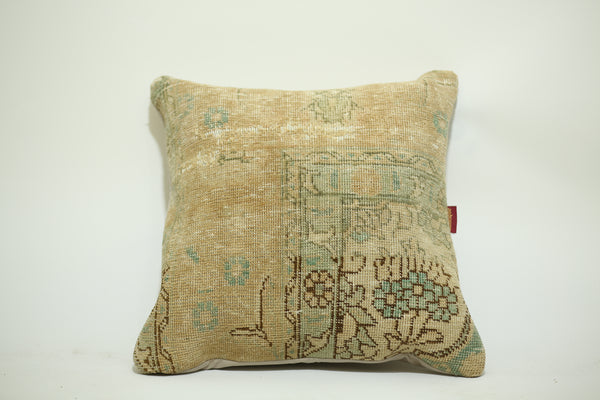 Kilim Textured Ethnic Throw Pillow 24-24 inch