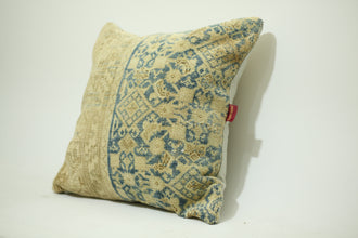 Boho Decor Handwoven Kilim Pillow 24-24 inch