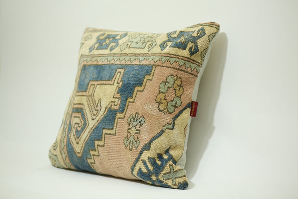 Turkish Kilim Decorative Pillow Cover 24-24 inch