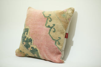 Handmade Boho Kilim Accent Pillow 24-24 inch