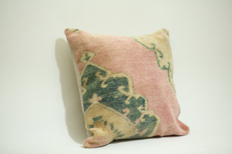 Handmade Boho Kilim Accent Pillow 24-24 inch