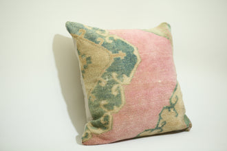 Handwoven Turkish Kilim Pillow 24-24 inch