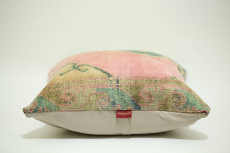 Handwoven Turkish Kilim Pillow 24-24 inch