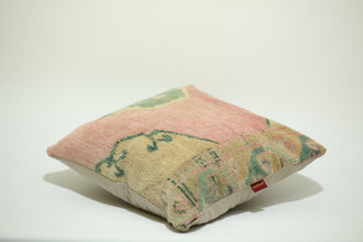 Authentic Turkish Rug Pillowcase 24-24 inch