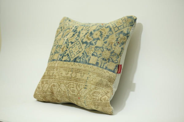 Kilim Inspired Vintage Decor Pillow 24-24 inch