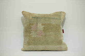 Boho Decor Handwoven Kilim Pillow 24-24 inch