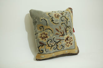 Kilim Textured Ethnic Throw Pillow 20-20 inch