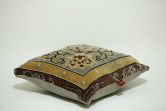 Kilim Textured Ethnic Throw Pillow 20-20 inch