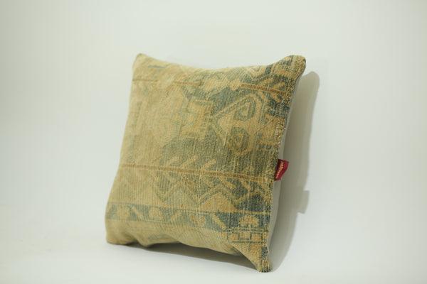 Antique Style Kilim Rug Pillow 20-20 inch