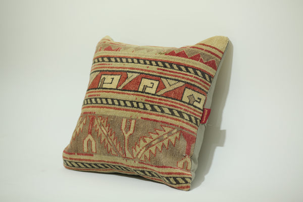 Boho Chic Kilim Rug Cushion 20-20 inch