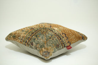 Handmade Boho Kilim Throw Pillow 20-20 inch