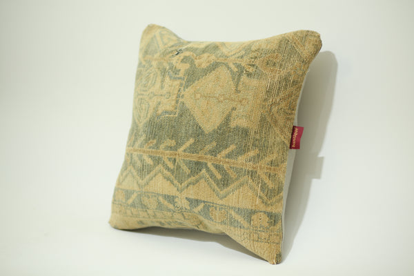 Vintage Inspired Kilim Throw Pillow 20-20 inch