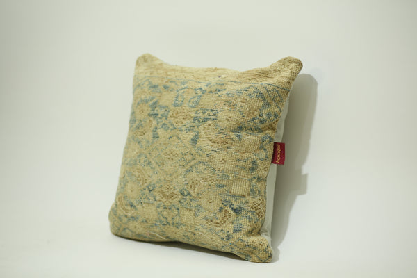Ethnic Turkish Lumbar Kilim Pillow 20-20 inch