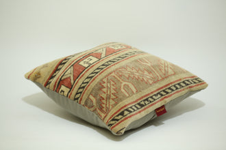 Vintage Turkish Kilim Pillow 20-20 inch