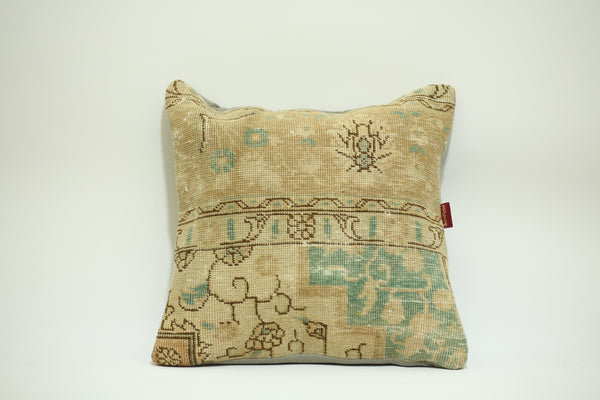 Rustic Boho Kilim Lumbar Pillow 24-24 inch