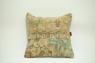 Rustic Boho Kilim Lumbar Pillow 24-24 inch