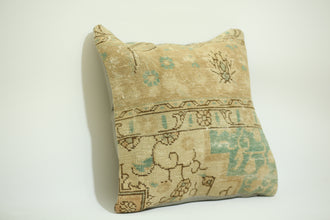 Rustic Boho Kilim Lumbar Pillow 24-24 inch