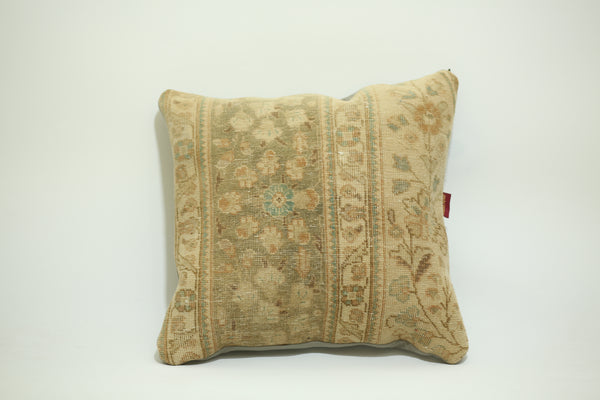 Vintage Turkish Kilim Cushion 24-24 inch