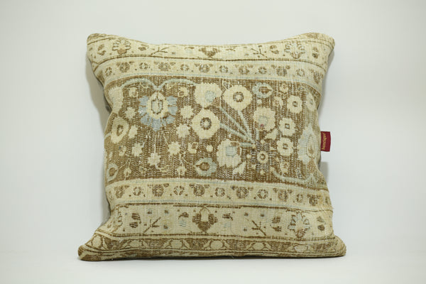 Boho Turkish Kilim Pillow Cover 24-24 inch