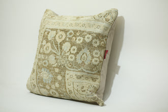 Handmade Turkish Rug Decor Pillow 24-24 inch