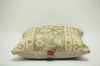 Vintage Kilim Pillow Boho Style 24-24 inch