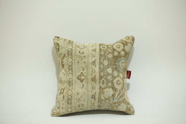 Kilim Embossed Ethnic Throw Pillow 20-20 inch