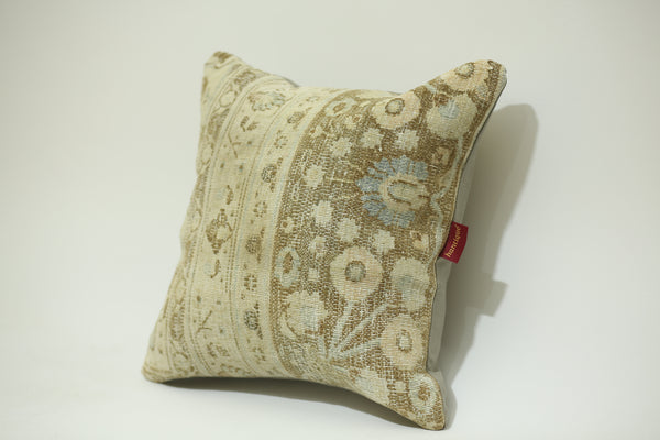 Kilim Embossed Ethnic Throw Pillow 20-20 inch