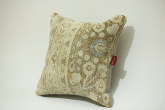 Kilim Embossed Ethnic Throw Pillow 20-20 inch