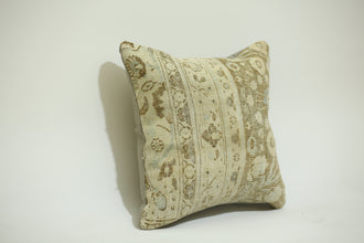 Kilim Embossed Ethnic Throw Pillow 20-20 inch